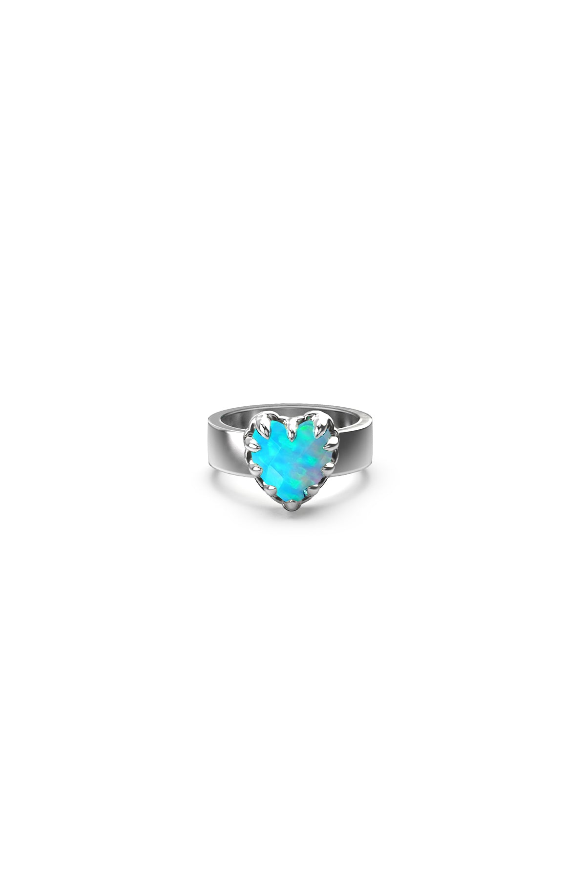 STOLEN - LOVE CLAW RING - OPAL