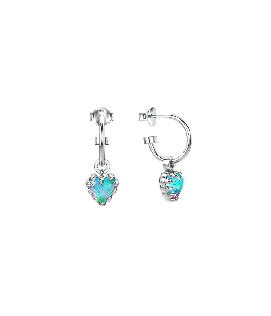 STOLEN - LOVE ANCHOR EARRINGS - BELLO OPAL