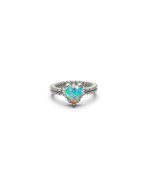 STOLEN - MINI LOVE CLAW RING - BELLO OPAL