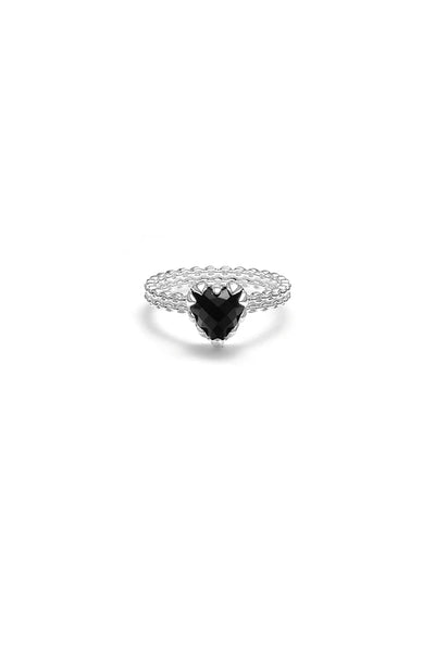 STOLEN - MINI LOVE CLAW RING - ONYX