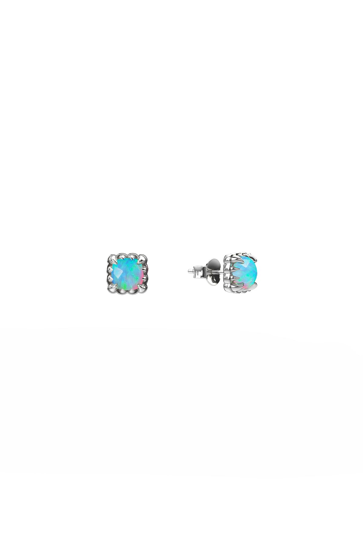 STOLEN -MINI CLAW STUDS - OPAL