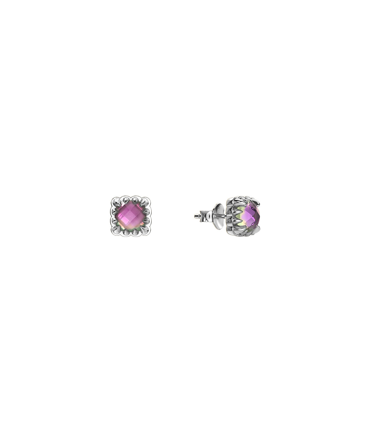 STOLEN - MINI CLAW STUDS - MYSTIC QUARTZ