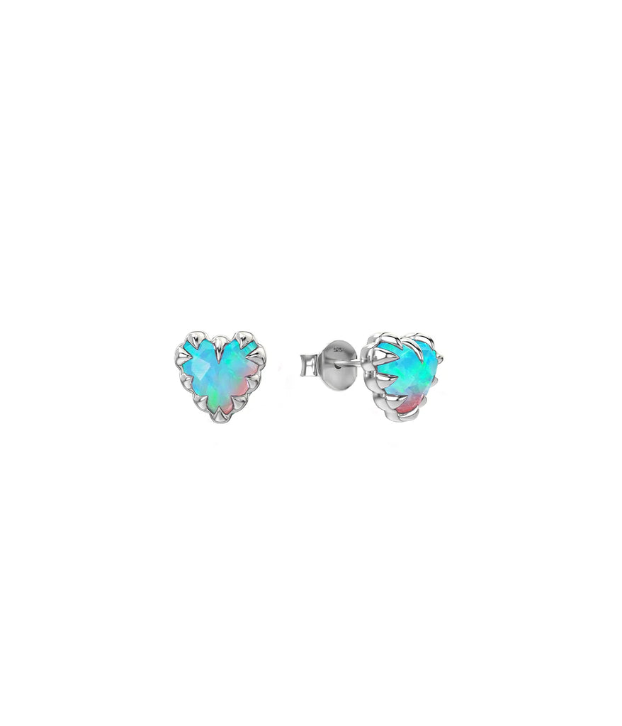 STOLEN - LOVE CLAW EARRINGS - BELLO OPAL