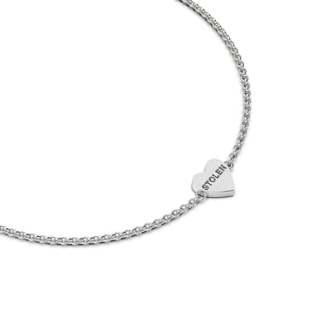 STOLEN  - SINGLE HEART BRACELET