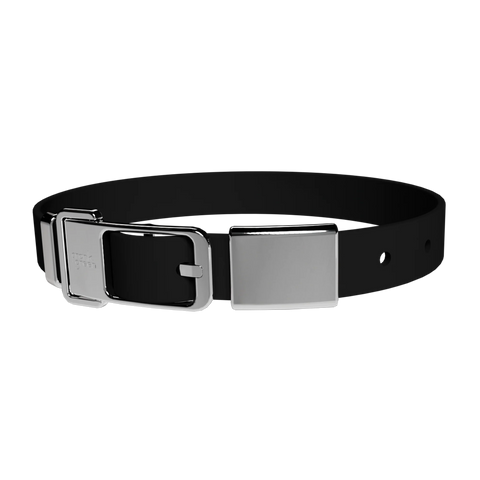 Frank Green Pet Collar + Name Tag Midnight Large