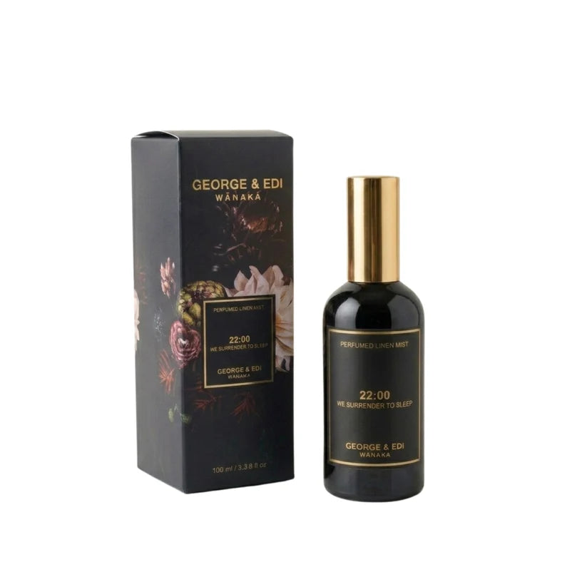 George & Edi - THE DARKER SIDE - LINEN SPRAY - 22:00 WE SURRENDER TO SLEEP