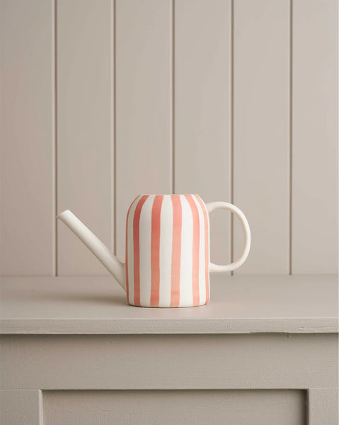 ROBERT GORDON - WATERING CAN - CORAL STRIPE PLANT PARENT