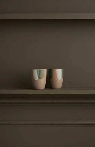 ROBERT GORDON - Latte set of 2 - GREEN - Tate Collection