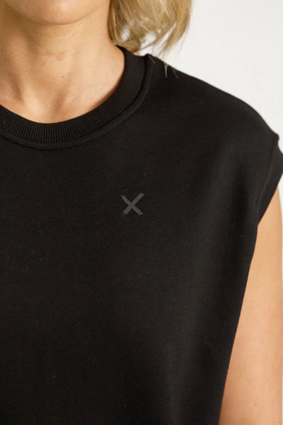 Homelee ALPINE SAILOR TEE - BLACK w BLACK X