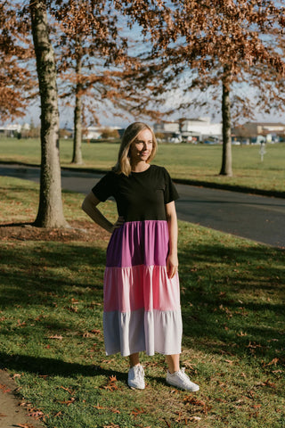 Homelee  KENDALL DRESS - ORCHID CANDY