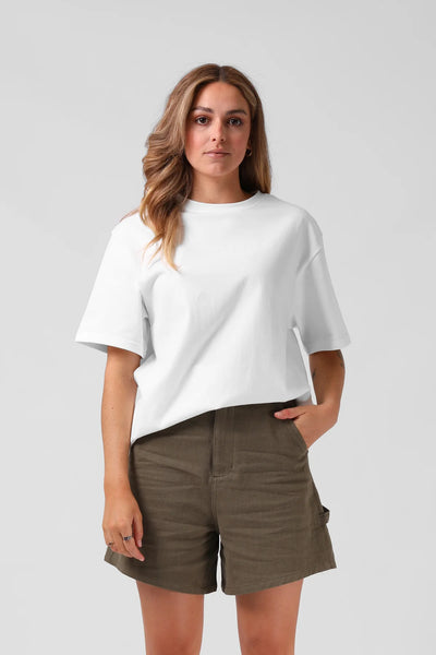 RPM - OS SANDED TEE -OFF WHITE