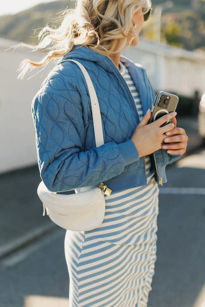HOMELEE - EMILY JACKET - SAPPHIRE