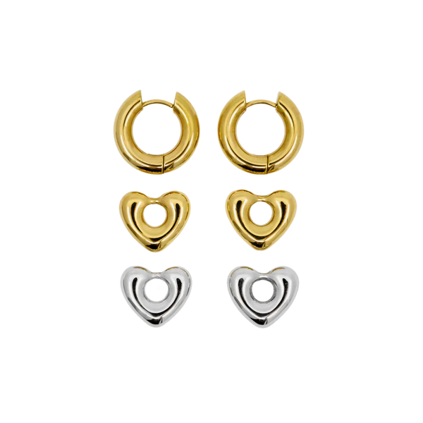OTHER THINGS - ROMEO EARRINGS - GOLD