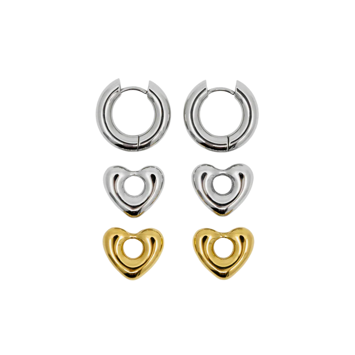 OTHER THINGS - ROMEO EARRINGS - SILVER #36