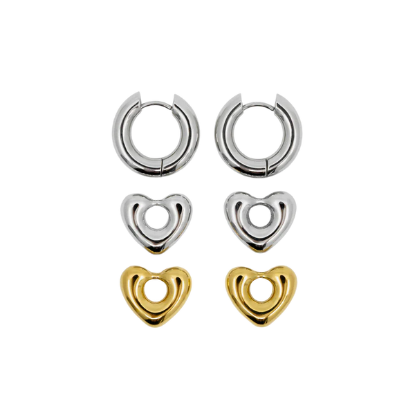 OTHER THINGS - ROMEO EARRINGS - SILVER