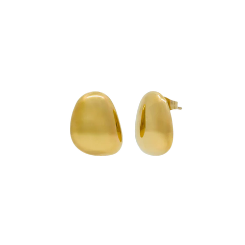 OTHER THINGS - PEBBLE EARRINGS - GOLD #24