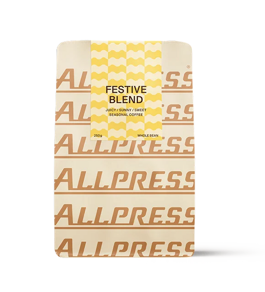 ALLPRESS FESTIVE BLEND  Coffee Whole Beans 250g