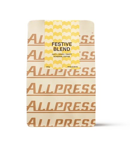 ALLPRESS FESTIVE BLEND  Coffee Whole Beans 250g