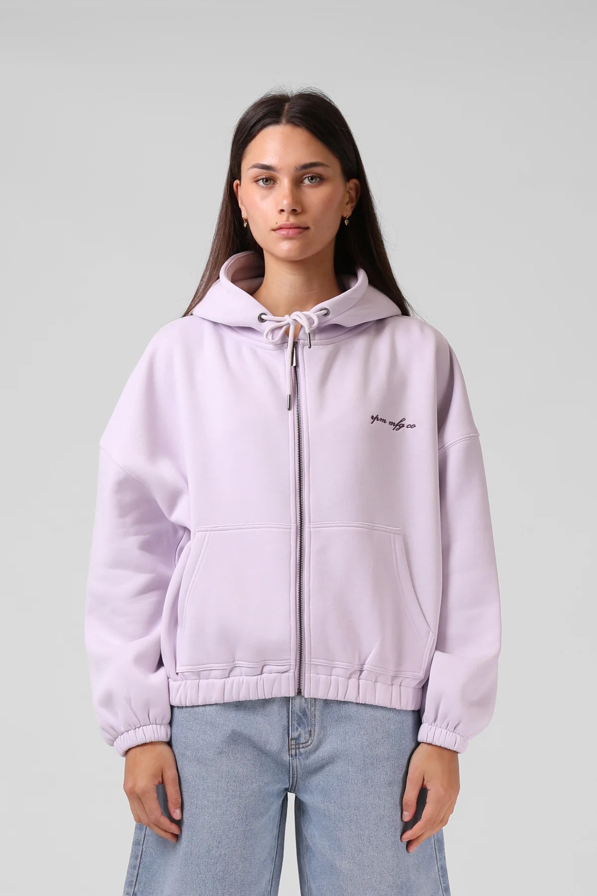 RPM - ZIP THRU HOOD - ORCHID