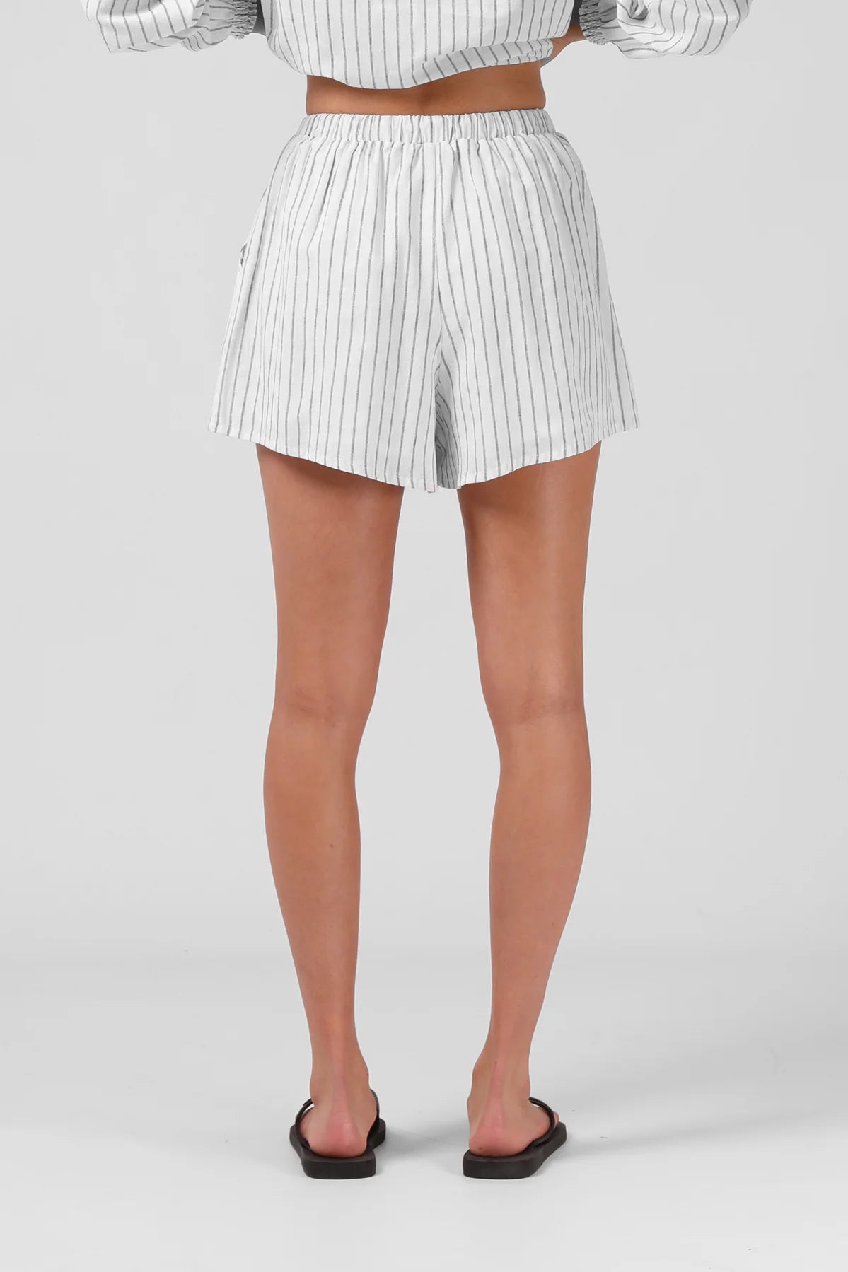 RPM - TILLY SHORT - WHITE STRIPE
