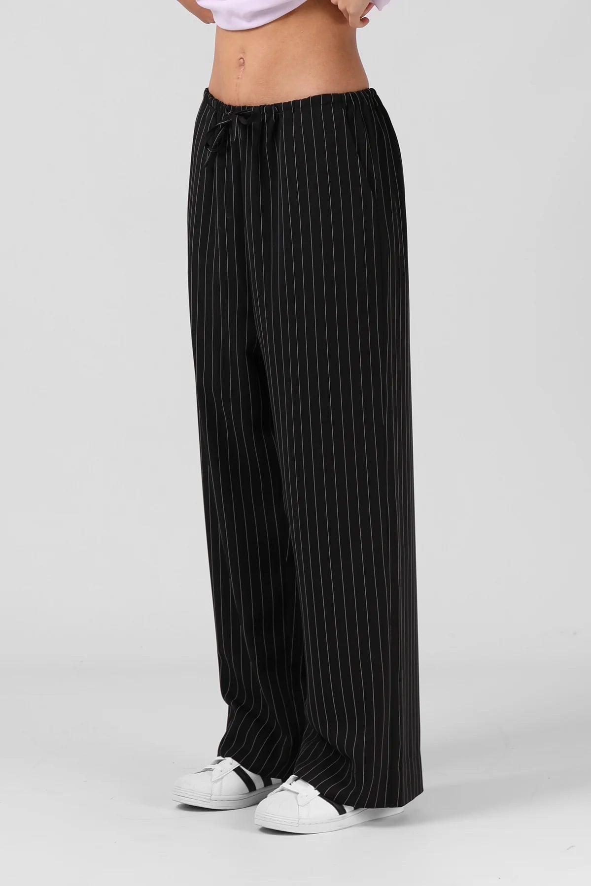 RPM - NORMA PANT - BLACK STRIPE