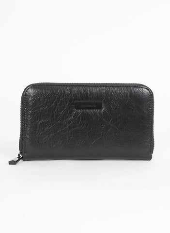 FEDERATION LEATHER MINKY WALLET - BLACK