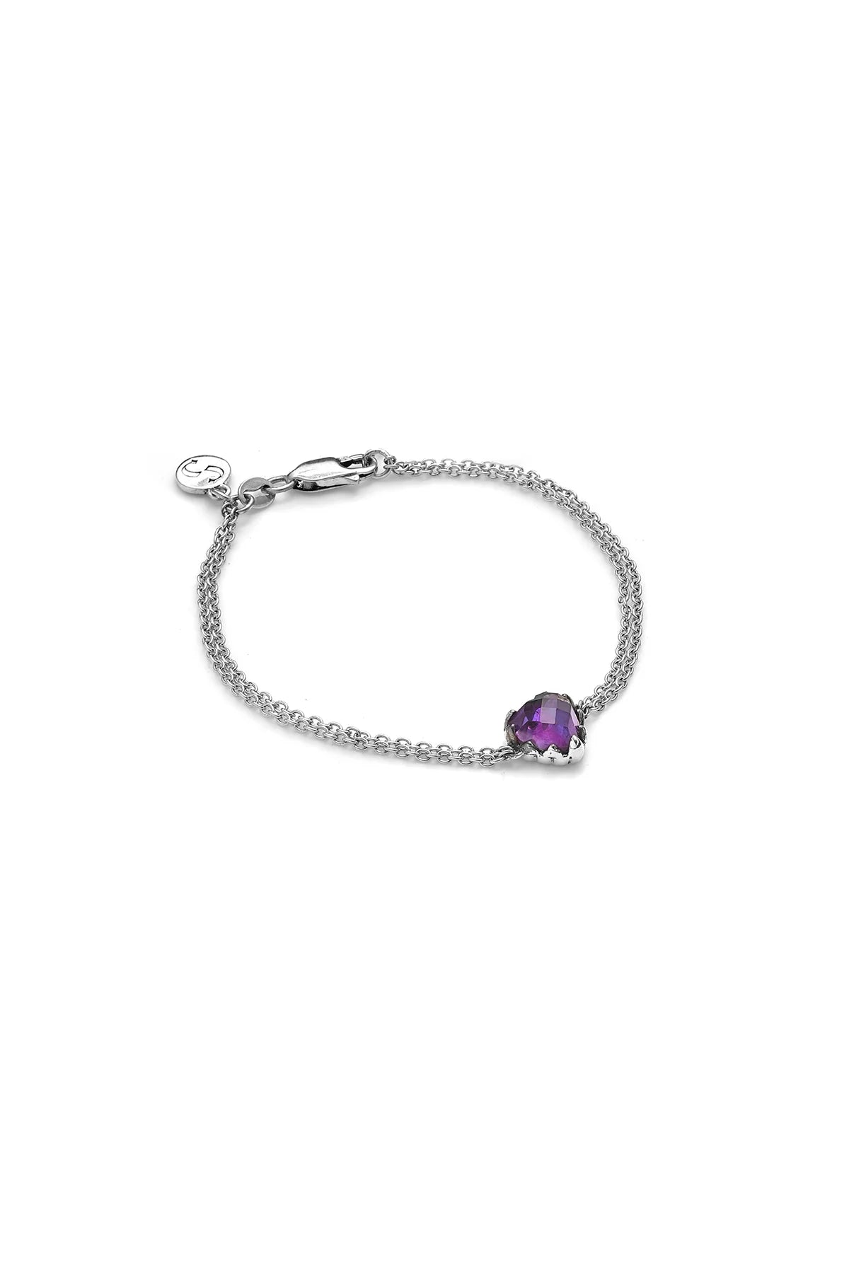 Stolen LOVE CLAW BRACELET - AMETHYST