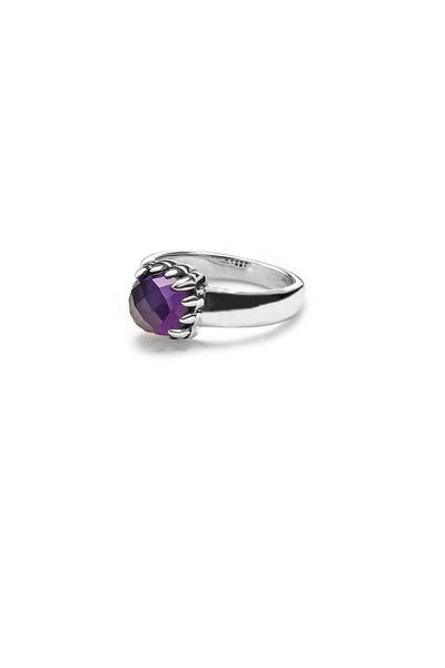 Stolen Baby Claw Ring - AMETHYST