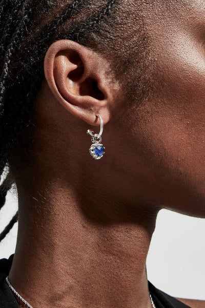 Stolen - Love Anchor Earrings - Mood Crystal