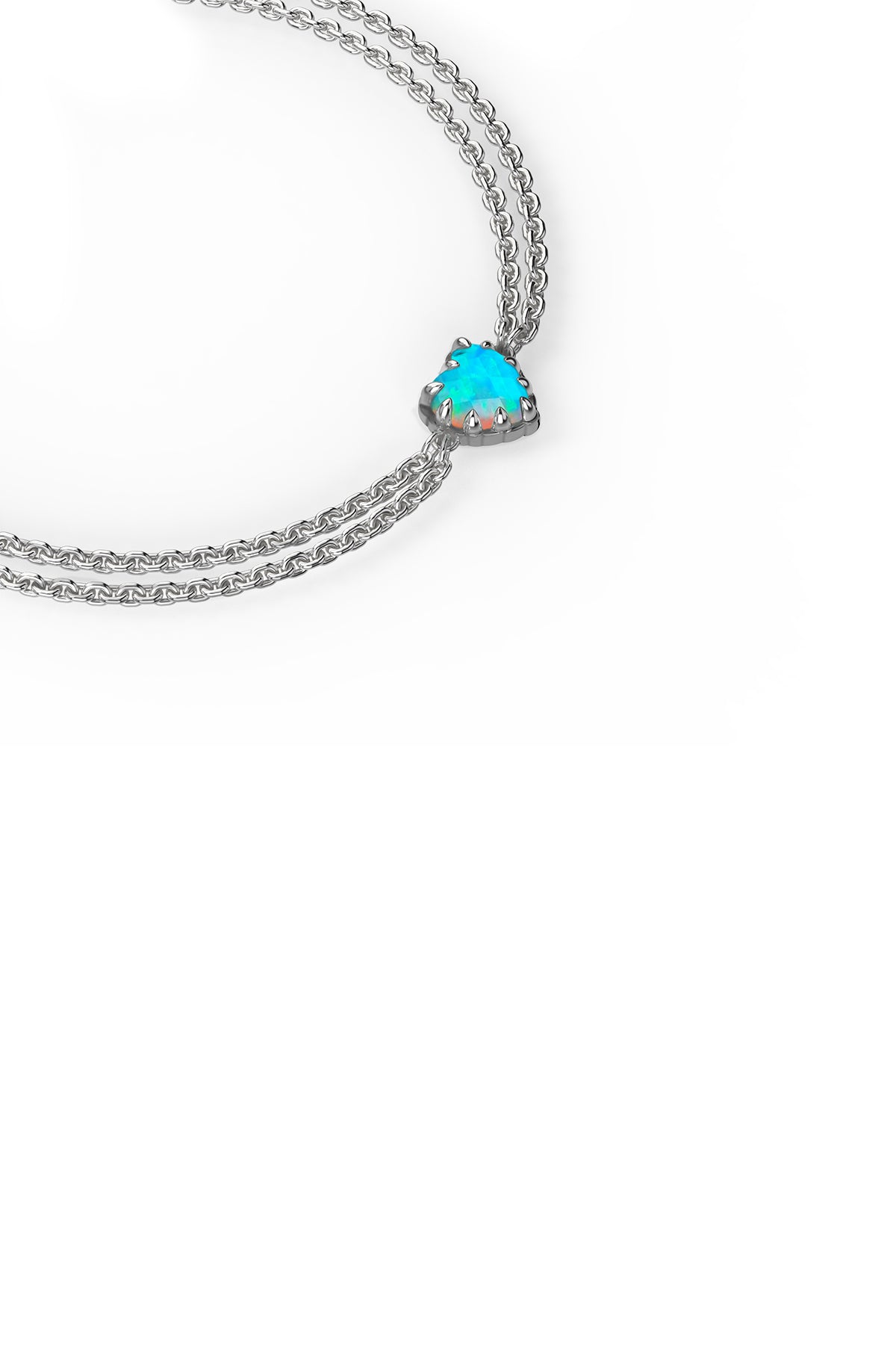 STOLEN - LOVE CLAW BRACELET - OPAL