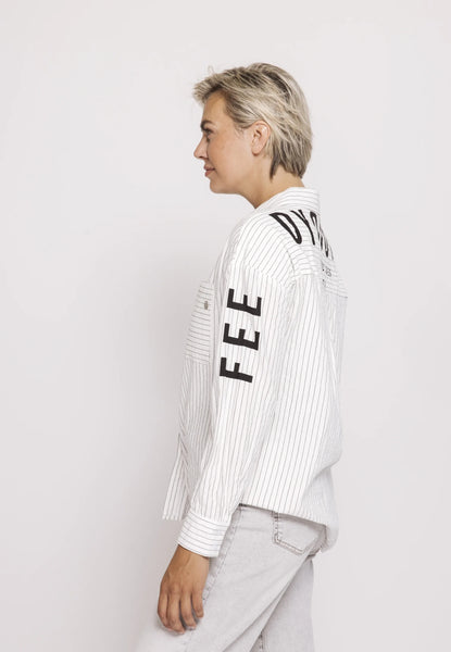 ZHRILL - WILLOW BLOUSE - OFF WHITE
