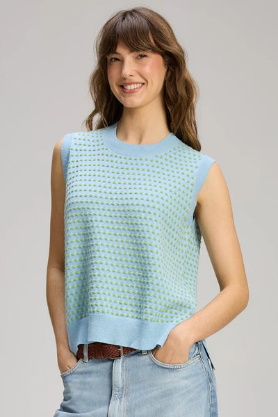 ZAKET & PLOVER - TEXTURED TANK - BREEZE