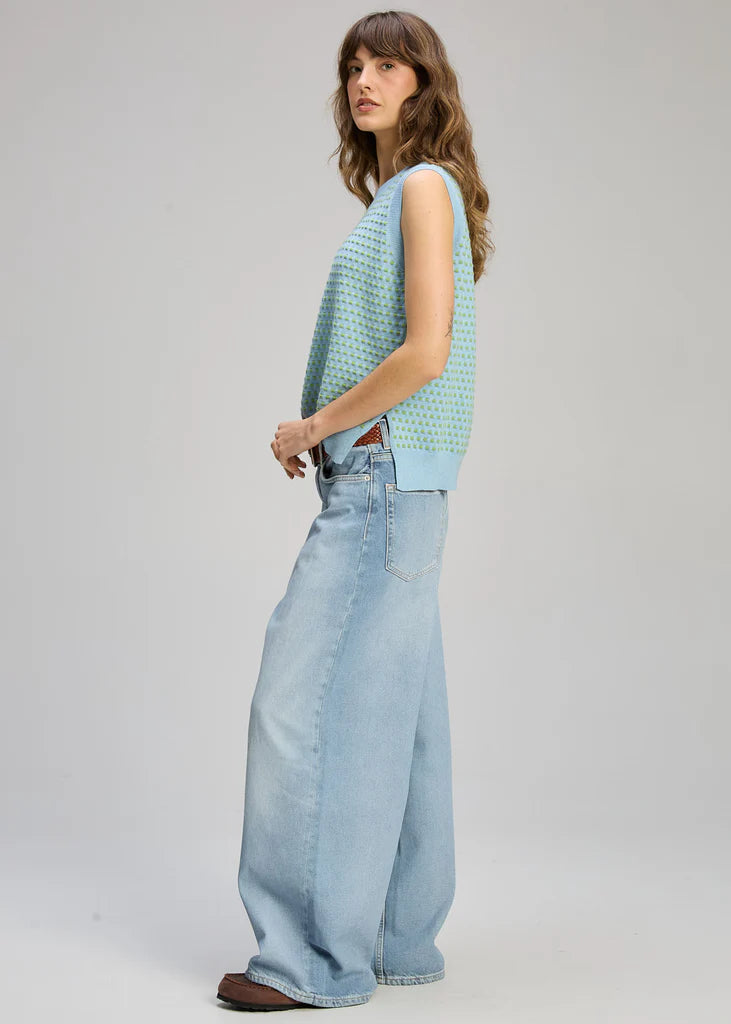 ZAKET & PLOVER - TEXTURED TANK - BREEZE