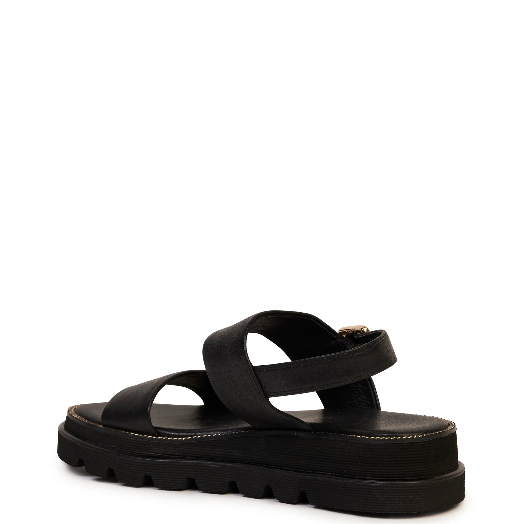 KATHRYN WILSON - PORIA SANDAL  - BLACK CALF