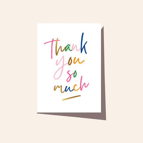 Elm Paper | Card | Thank you