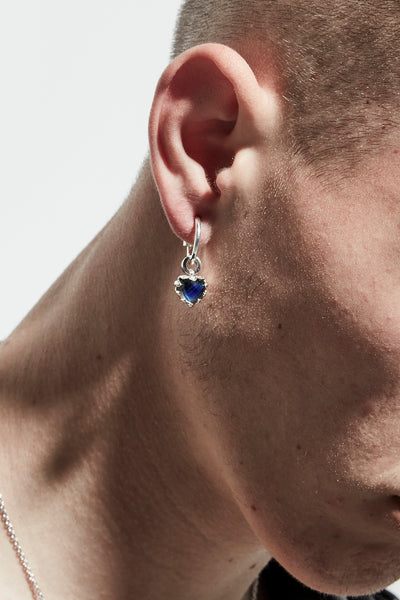 Stolen - Love Anchor Earrings - Mood Crystal