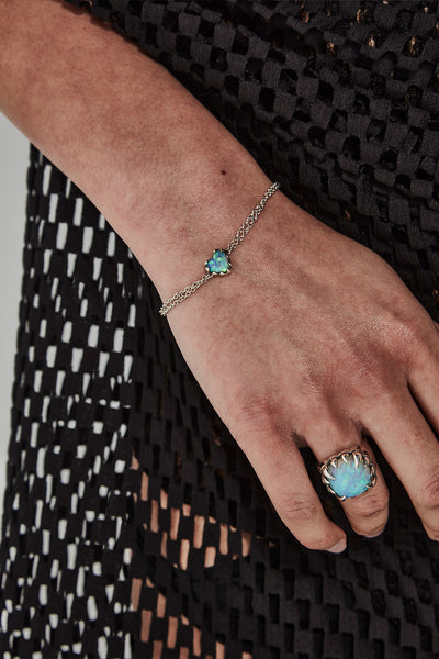 STOLEN - LOVE CLAW BRACELET - OPAL