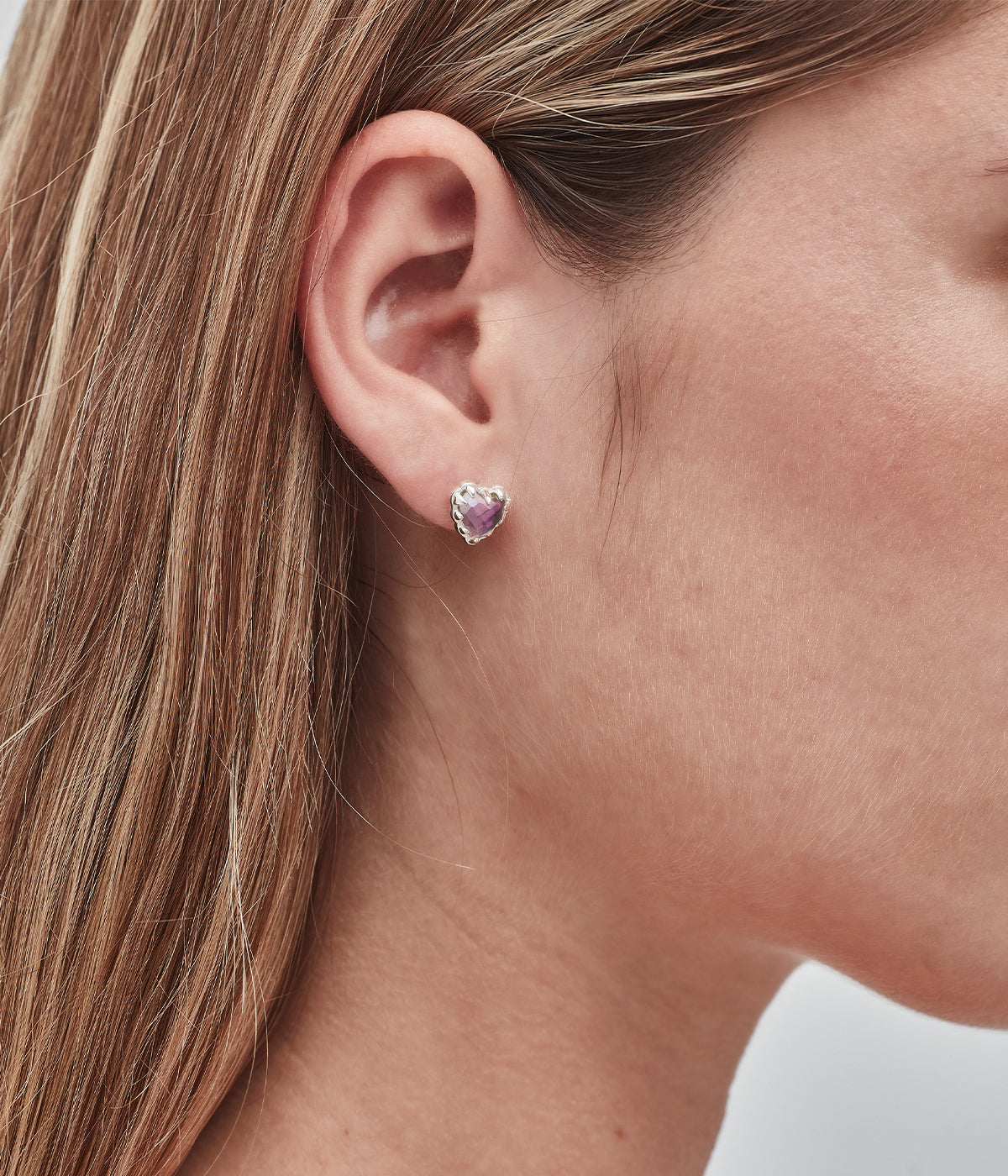 STOLEN - LOVE CLAW EARRINGS - MYSTIC QUARTZ
