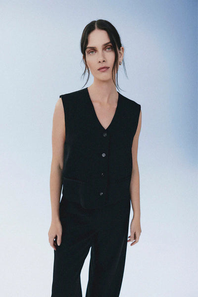 MSCH - NICHELLE HW PANTS - BLACK