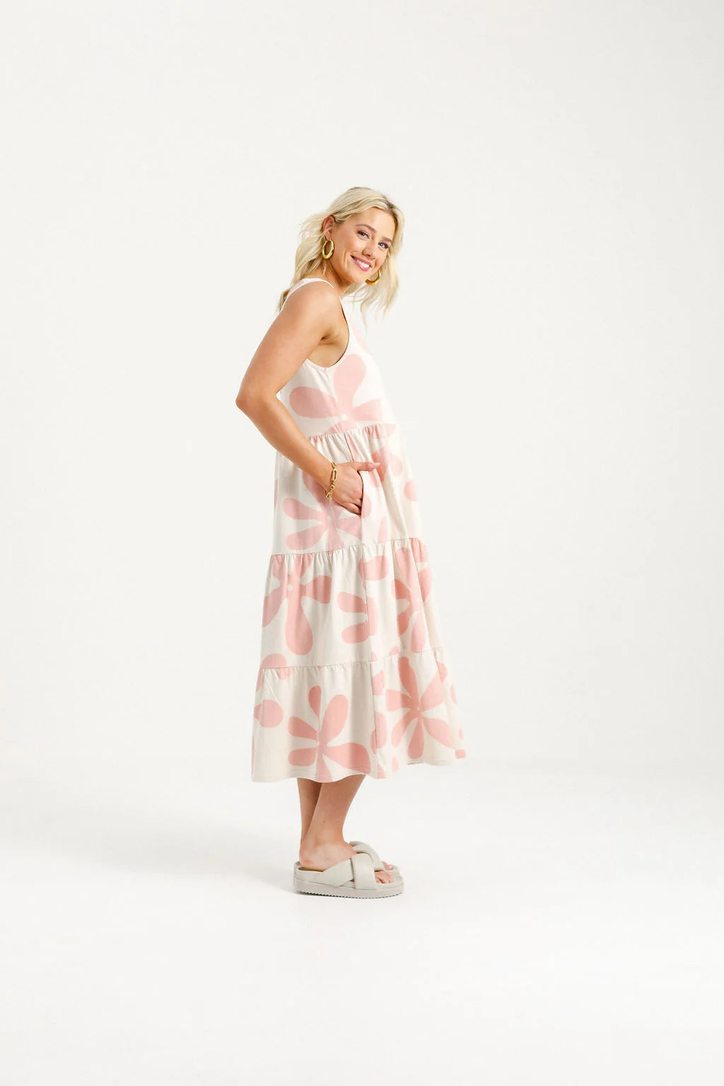 Homelee MADDIE DRESS - BLOSSOM DAISIES