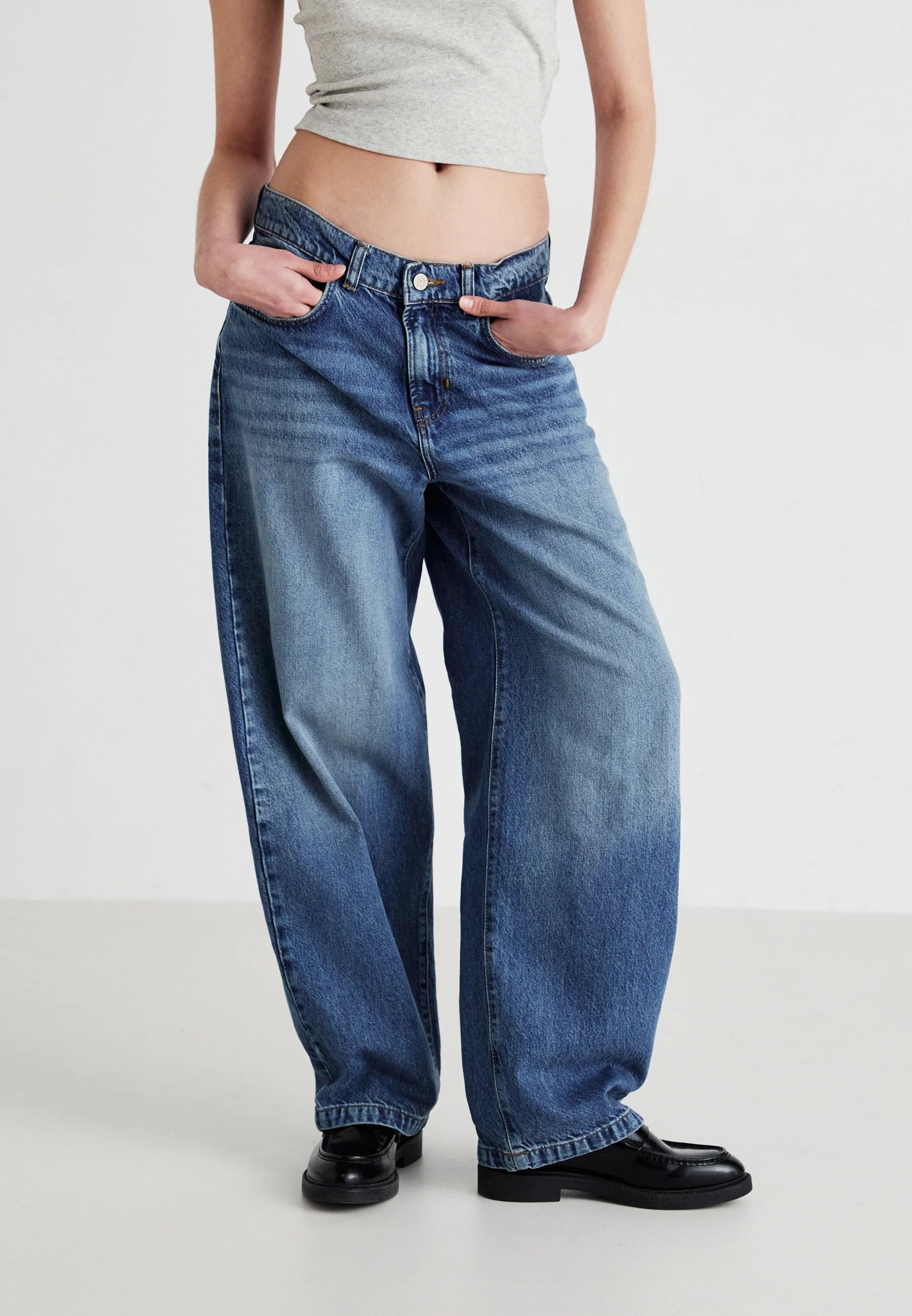 LTB  LARRIE HIGH RISE BAGGY - TALEA WASH