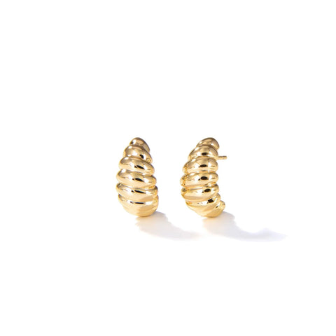 Silver Linings Collective Original Design - CALLIE EARRINGS - 18K GOLD PLATED