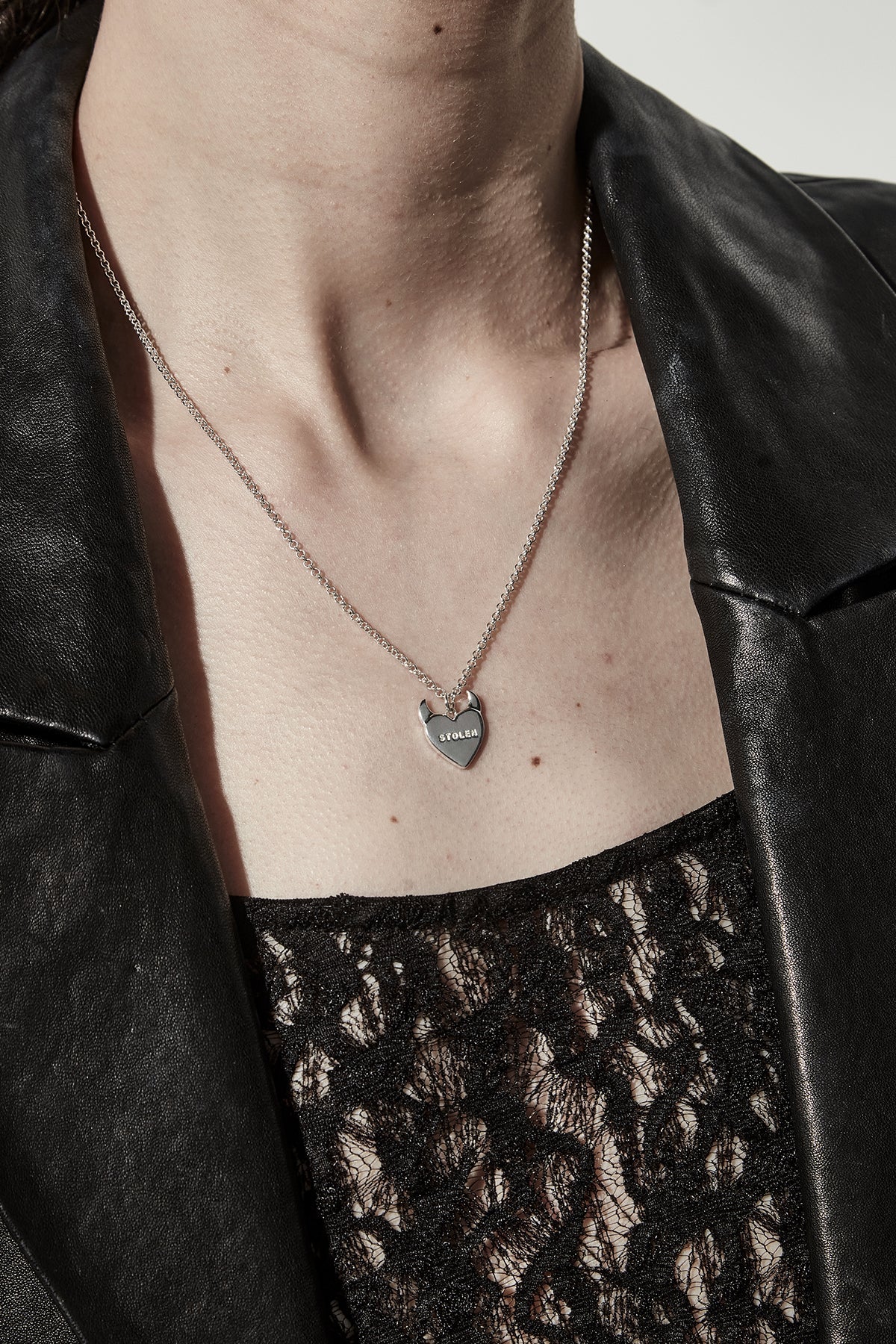 STOLEN  - SINISTER HEART NECKLACE