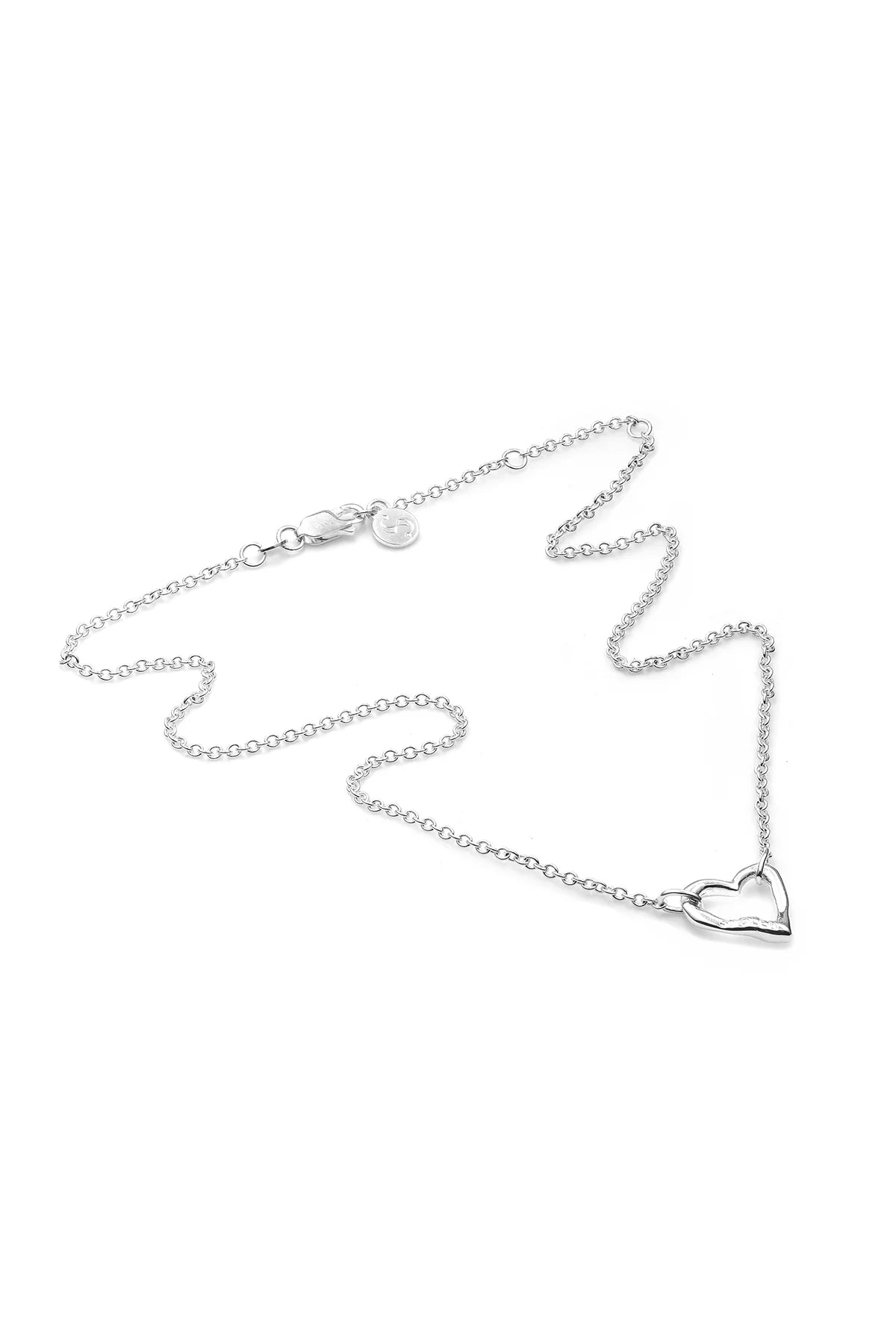 STOLEN  - MINI MELTED HEART NECKLACE