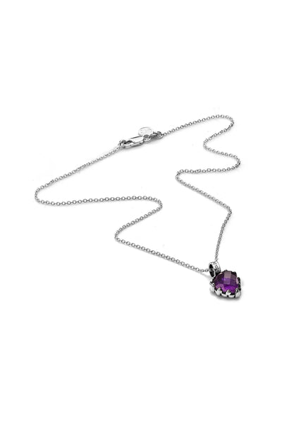 Stolen LOVE CLAW NECKLACE - AMETHYST