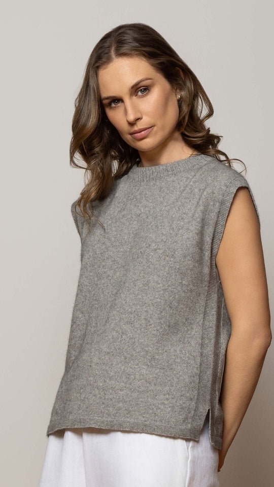 NOBLE WILDE - WOMEN'S CIELO VEST - MIST