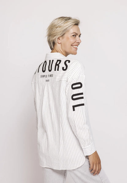 ZHRILL - WILLOW BLOUSE - OFF WHITE