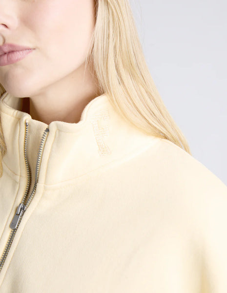 Foxwood - COLLEGE ZIP CREW - LEMON