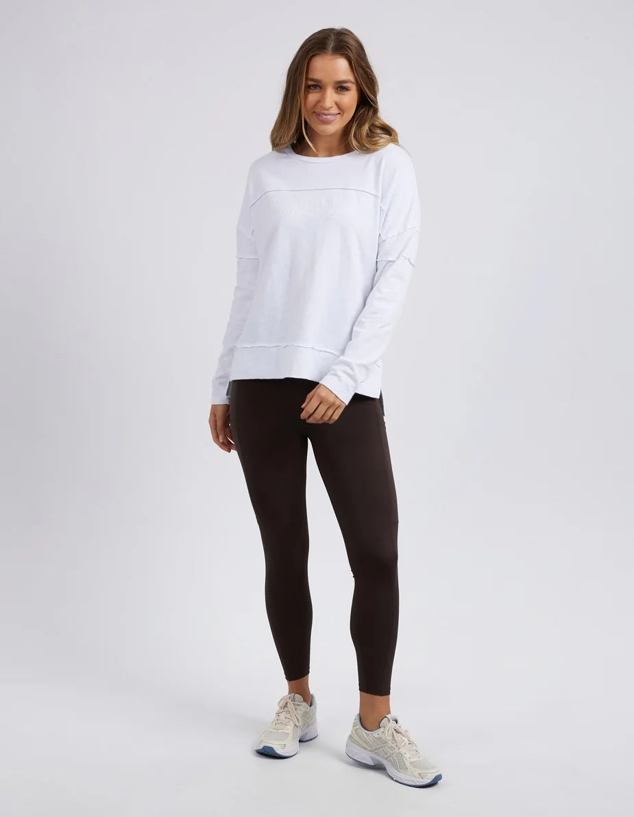 Foxwood - THROW ON TEE - WHITE