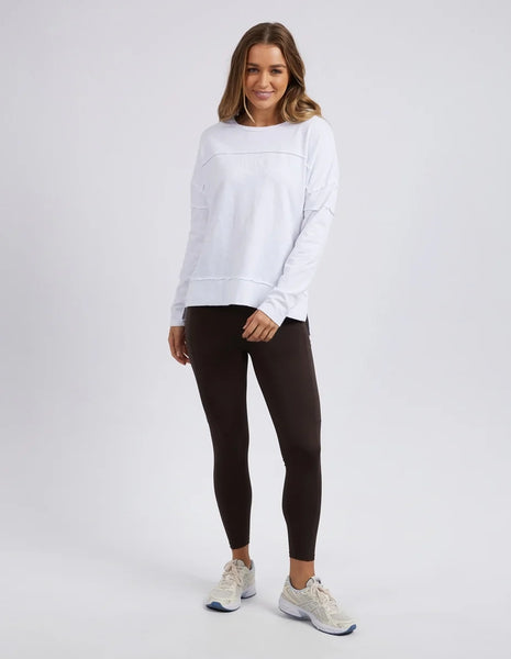 Foxwood - THROW ON TEE - WHITE